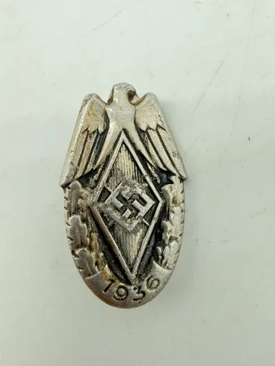 Tysk Hitler Jugend pin 1936 , original
