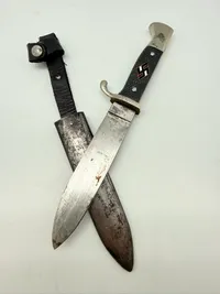 NS Student League Knife [Early-period] by Gebr. Becker Solingen sjælden original, mærket vipper som det skal