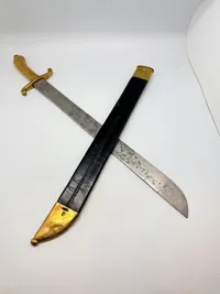 Tysk Saksisk model 1840 Faschinenmesser, original