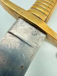 Tysk Saksisk model 1840 Faschinenmesser, original