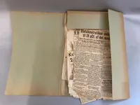 Stor samling originale avis udklip - ww2