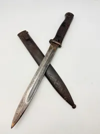 Tysk K98 bajonet WW2, original