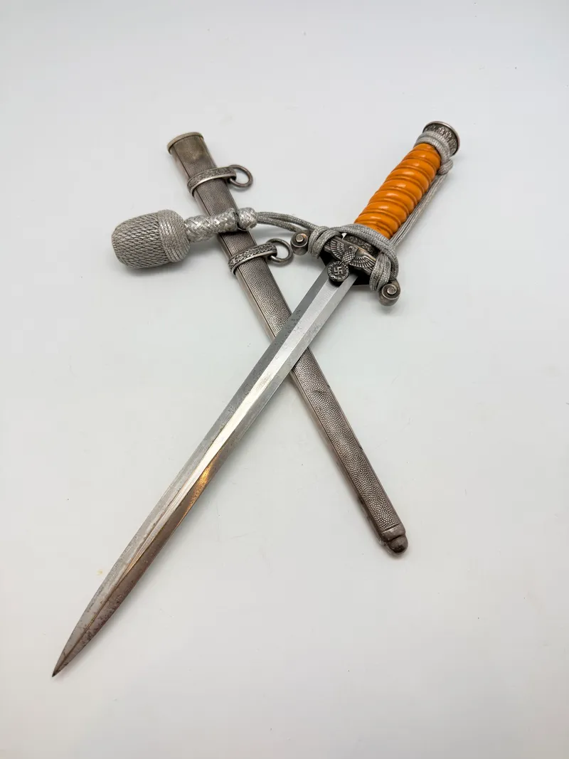 Tysk Heer daggert ww2, i flot stand, original