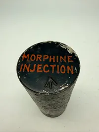 Sjælden Engelsk WW2 SOE nedkastet Morphine, original