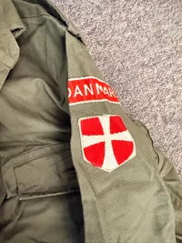 Dansk UN Cypern uniform fra 80 erne