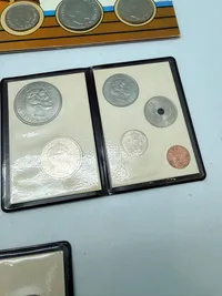 5 Danske møntsæt