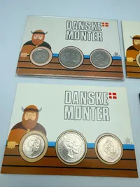 5 Danske møntsæt