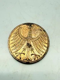 Tysk 5 mark sølv, 11 gram 0.625 lødighed