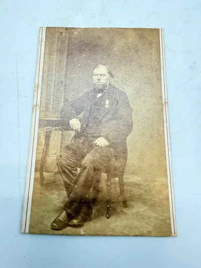 Foto af dansk 1864 veteran original
