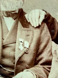 Foto af dansk 1864 veteran original