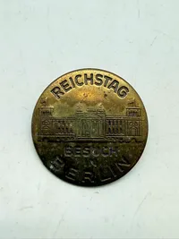 Reichstag besøgsbroche original