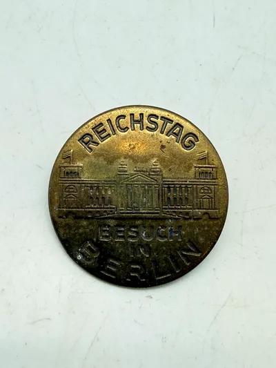 Reichstag besøgsbroche original