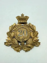 Stort Victoriansk mærke for Tropehjelm, originalt