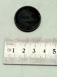 Rigsbanktegn for 12 skilling 1813