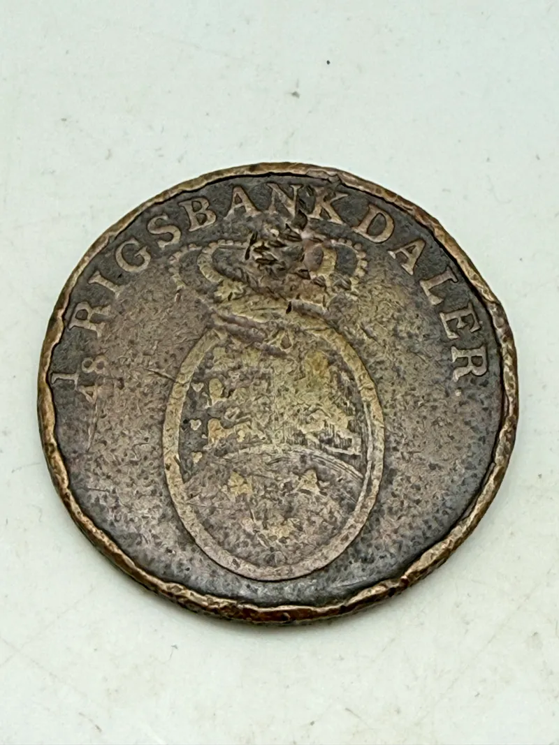 2 rigsbankskilling 1818