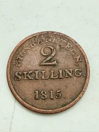 Rigsbanktegn for 2 skilling 1815