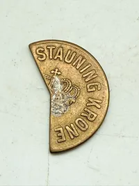 Original Stauning krone fra 1933