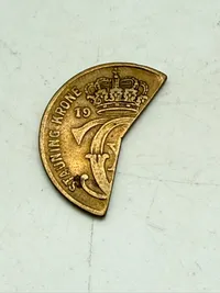 Original Stauning krone fra 1933