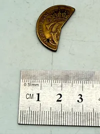 Original Stauning krone fra 1933