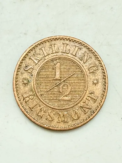 1/2 skilling 1868