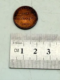 Rigsbanktegn for 3 skilling 1815