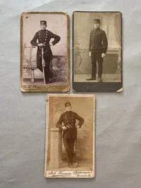 Originale 1800 tals soldater fotos