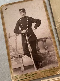 Originale 1800 tals soldater fotos
