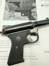 Tysk luftpistol med mangler