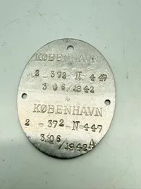 Dansk ID brik 1942