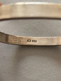Armbånd af sterlingsølv