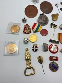 Samling Pins mm.