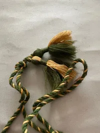 Original nordafrikansk krudt taske af messing