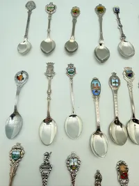 Samling souvenir skeer