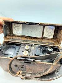 Tysk WW2 felttelefon med mangler