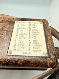 Tysk WW2 felttelefon med mangler