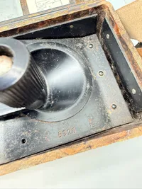 Tysk WW2 felttelefon med mangler