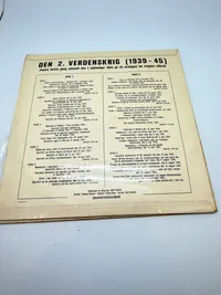 To vinyl plader om WW2
