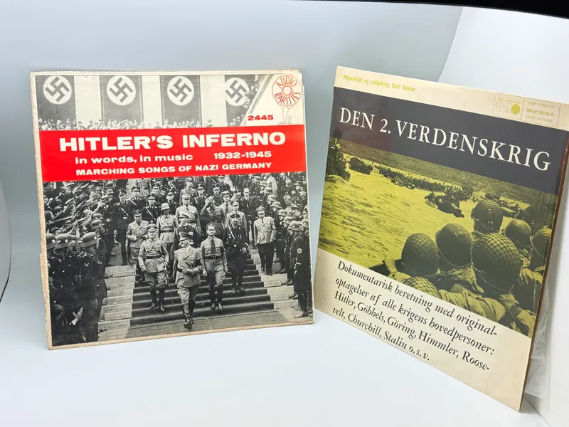 To vinyl plader om WW2