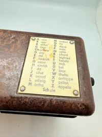 Tysk WW2 felttelefon med mangler