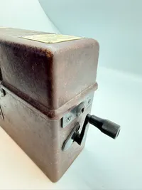 Tysk WW2 felttelefon med mangler