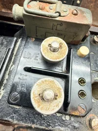 Tysk WW2 felttelefon med mangler