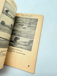 Tysk WW2 bog om fly, original