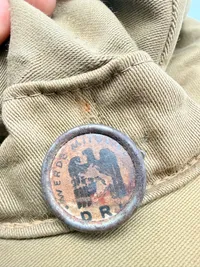 Tysk WW2 røde kors kasket, original ???