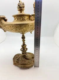 Aladdins lampe som lysestage