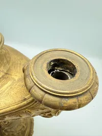 Aladdins lampe som lysestage