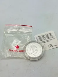 200 kr. i sølv, prins Joachims bryllup 1995, 31 gram 0.999 lødighed