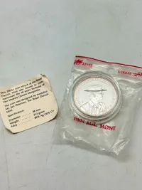 200 kr. i sølv, dronning Margrethes 50 års fødselsdag 1990, 31 gram 0.999 lødighed