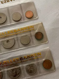 Originale danske møntsæt