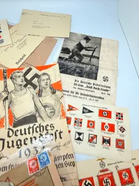 Samling Tyske WW2 papirer