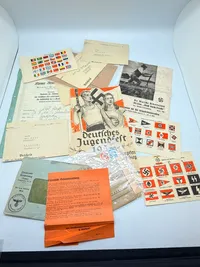 Samling Tyske WW2 papirer